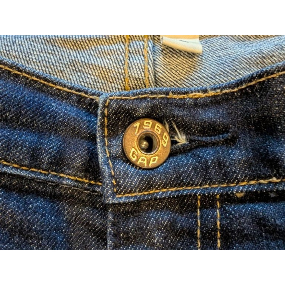 Women's GAP Blue Boot Cut Jeans Size 12L Denim - Picture 4 of 10
